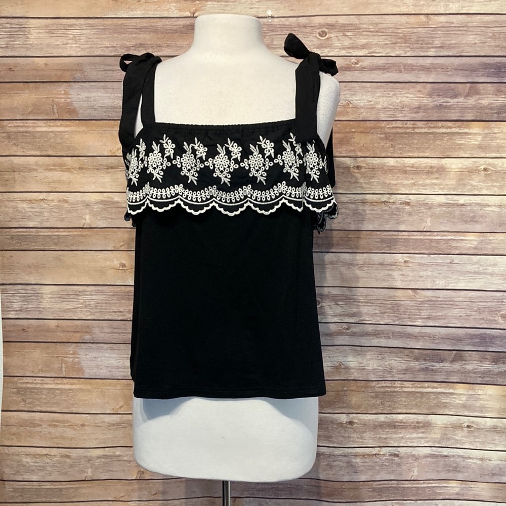 Anthropologie Reath and Wren Shiloh Black Top